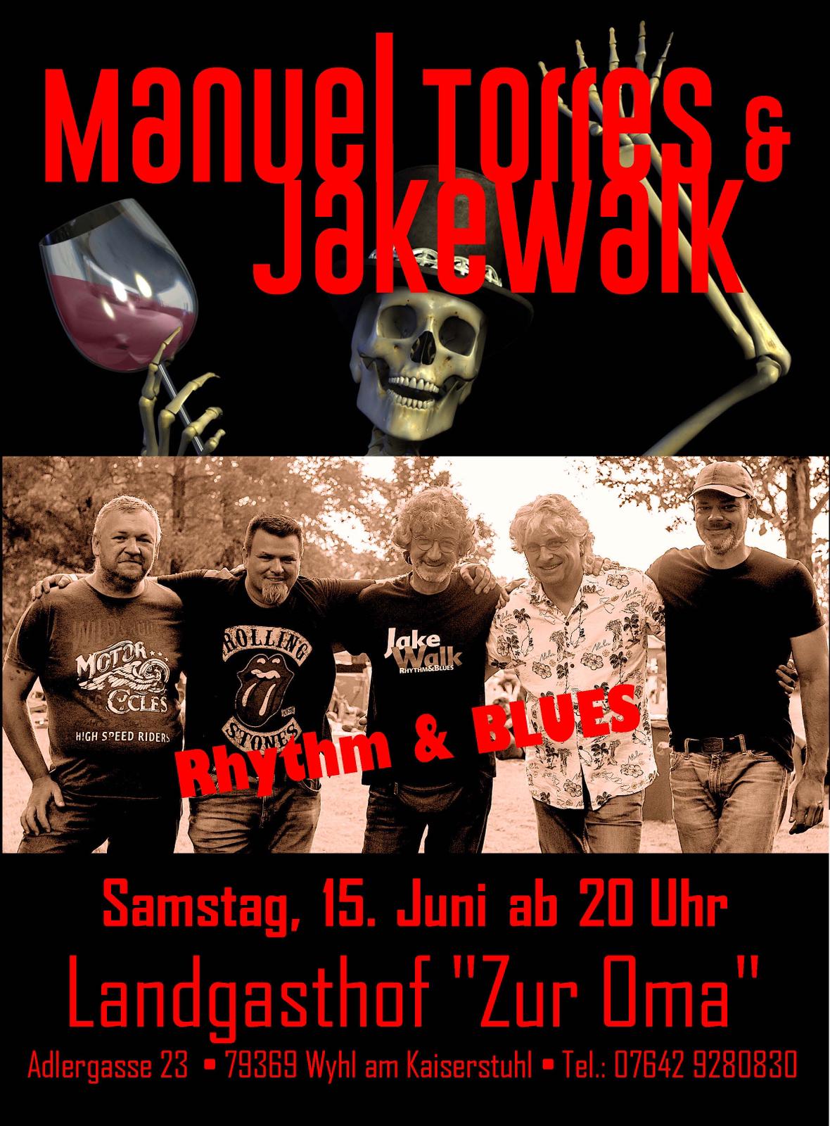 Jakewalk Blues-Konzert in Wyhl 2024